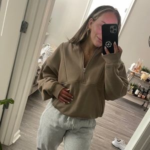 JOAH BROWN retro half zipped SOLD OUT Shade Desert French Terry M/L